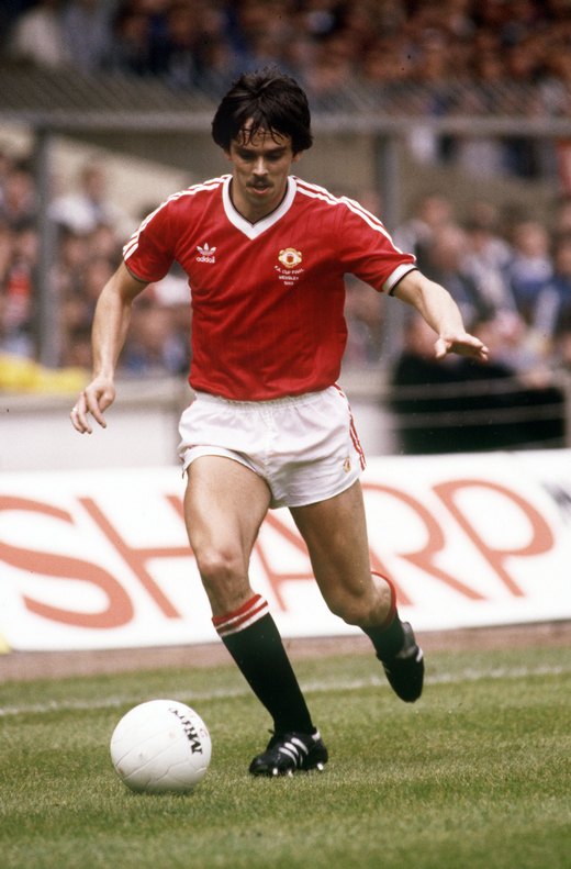 Alan Davies, who won the FA Cup with United at the age of 21.